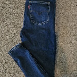 Levi's Women's High Rise Jeans - Dark Blue